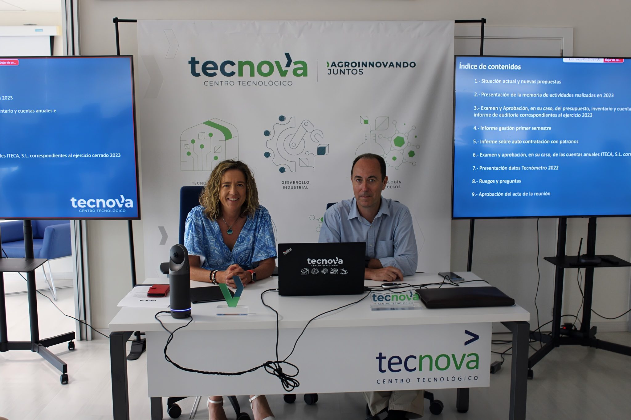 tecnova-presenta-su-actividad-de-2023-en-su-primer-patronato-del-a-o